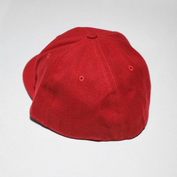 KB Ethos Classic Red Baseball Cap – Snapback Style - Picture 3 of 6